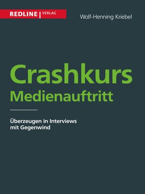 cover image of Crashkurs Medienauftritt